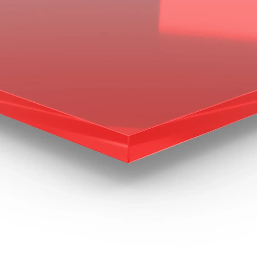 Metacrilato fluorescente rojo 3 mm (3)