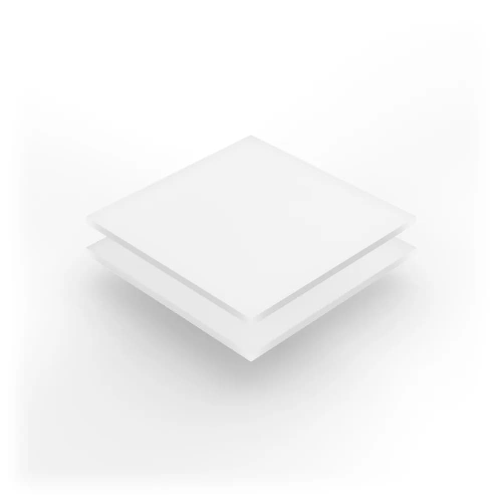 Metacrilato mate blanco opal 3 mm