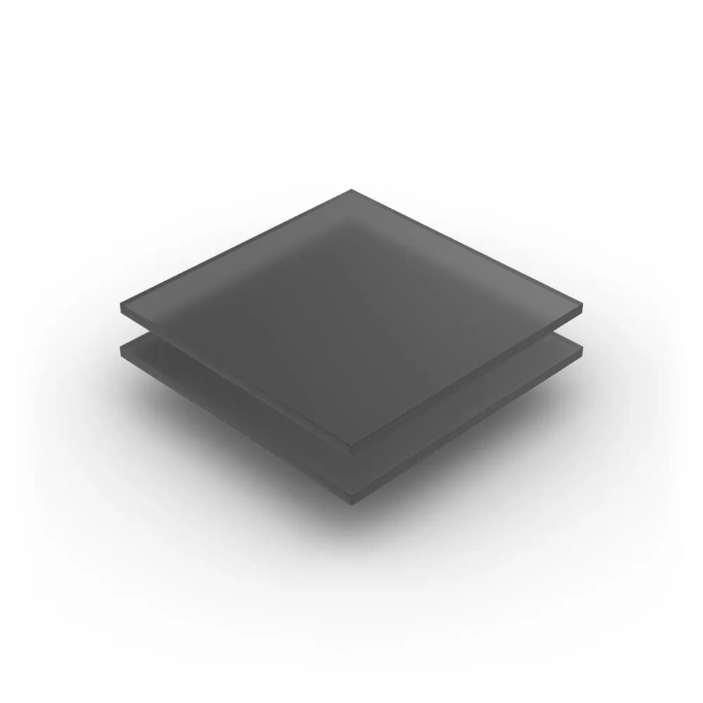 Metacrilato mate gris humo 3 mm