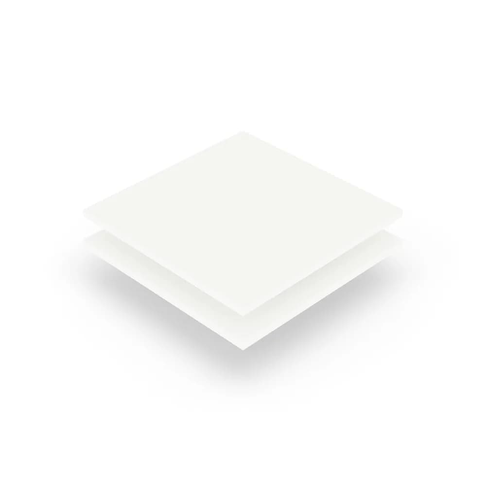 Metacrilato antirreflejo blanco 3 mm