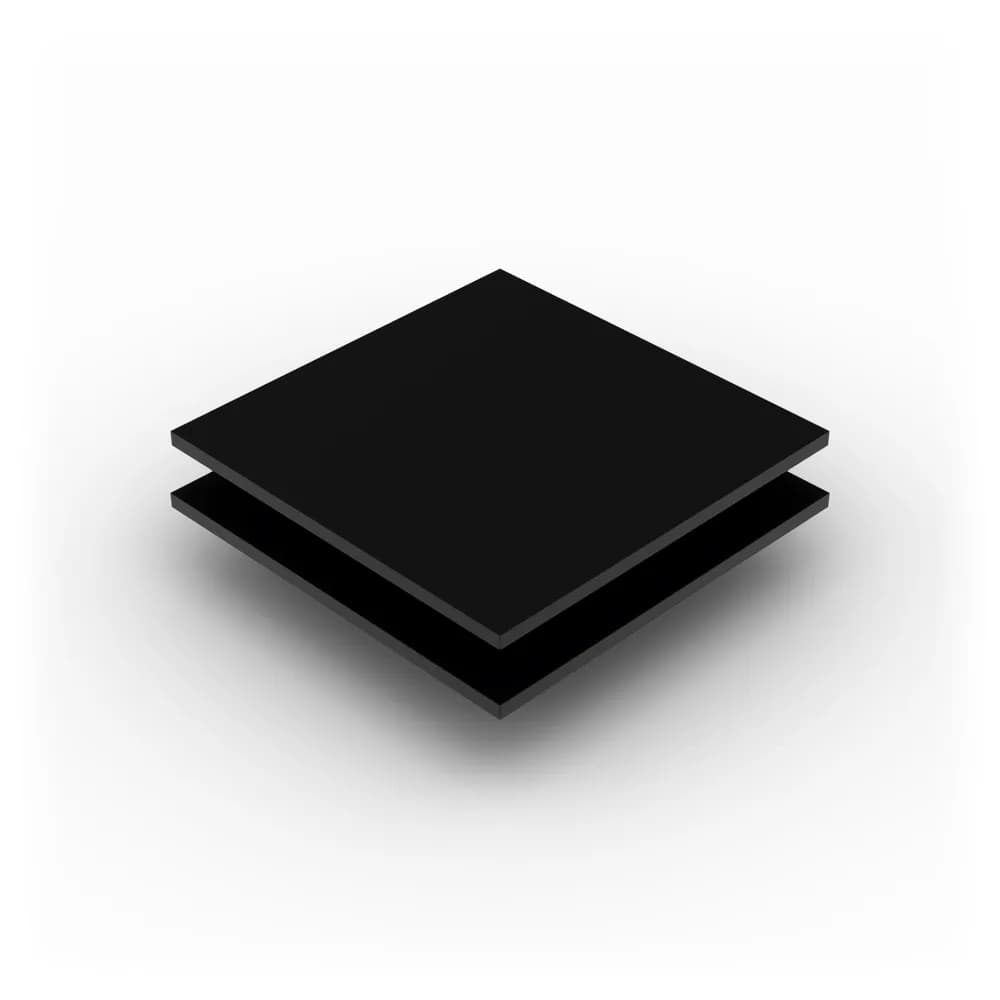 Metacrilato antirreflejo negro 3 mm